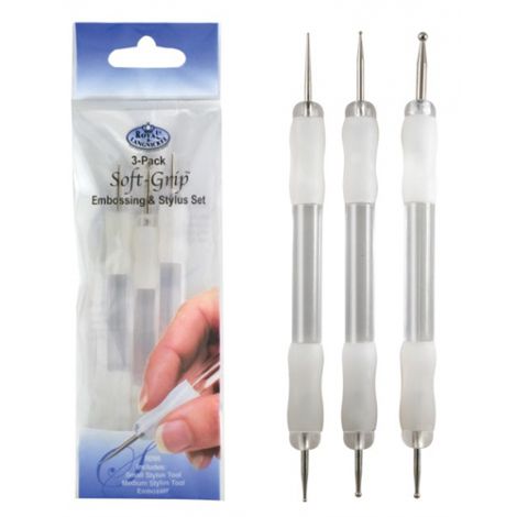 Narzędzia do Embossingu R&L Soft Grip, 3szt - 3